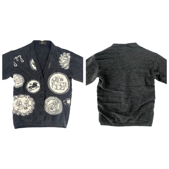 Fendi Zodiac Wool Cardigan - Picture 4 of 6
